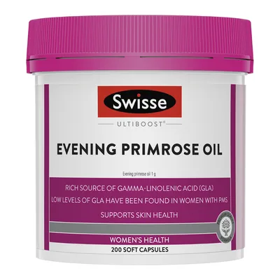 Swisse Ultiboost Evening Primrose Oil 200 Capsules