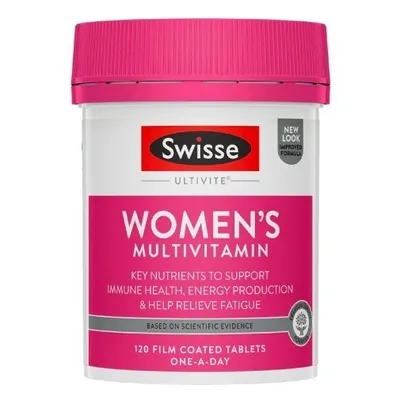 Swisse Ultivite Women's Multivitamin 120 Capsules