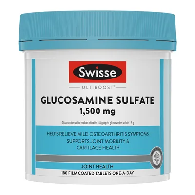Swisse Glucosamine Sulfate 1,500mg 210 Tablets