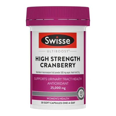 Swisse Ultiboost High Strength Cranberry 90 Capsules