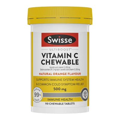 Swisse Vitamin C Chewable 110 Tablets