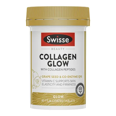 Swisse Beauty Collagen Glow With Collagen Peptides 120 Tablets
