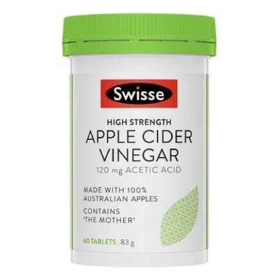 Swisse High Strength Apple Cider Vinegar 60 Tablets