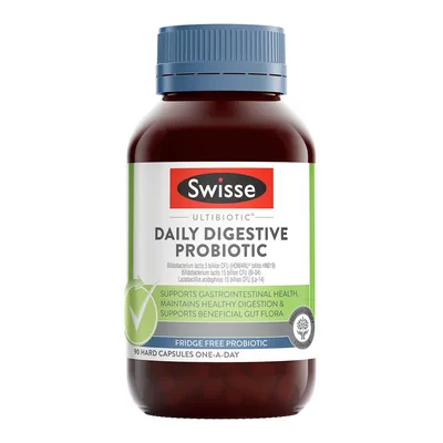 Swisse Ultibiotic Daily Digestive Probiotic 30 Capsules
