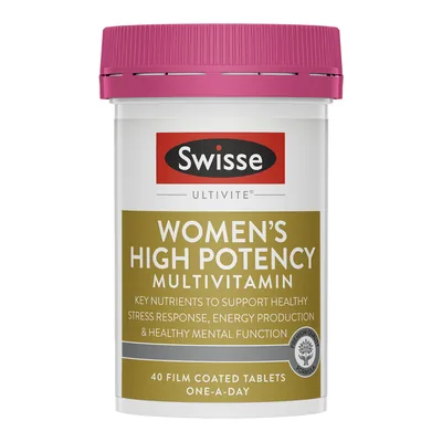 Swisse Women’s High Potency Multivitamin 40 Tablets