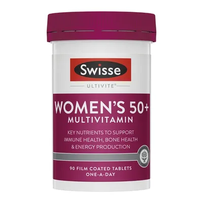 Swisse Ultivite Women's 50+ Multivitamin 60 Tablets